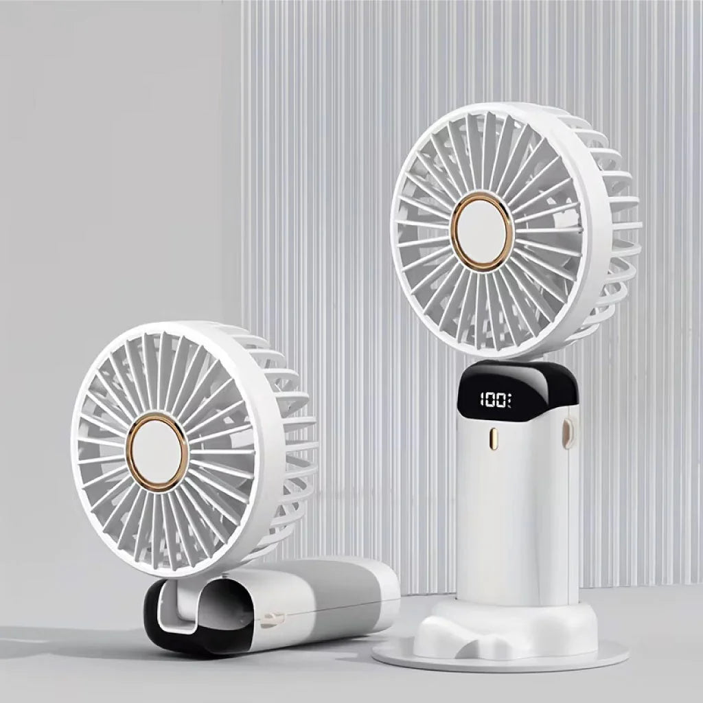 Mini Ventilateur Rechargeable Portable – Fraîcheur Partout