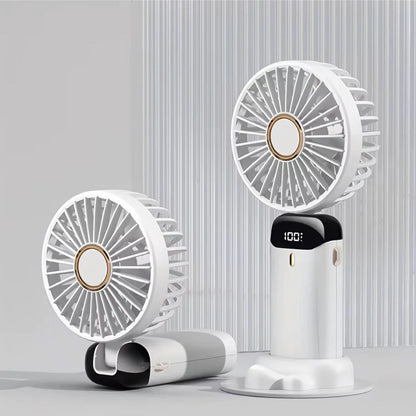 Mini Ventilateur Rechargeable Portable – Fraîcheur Partout