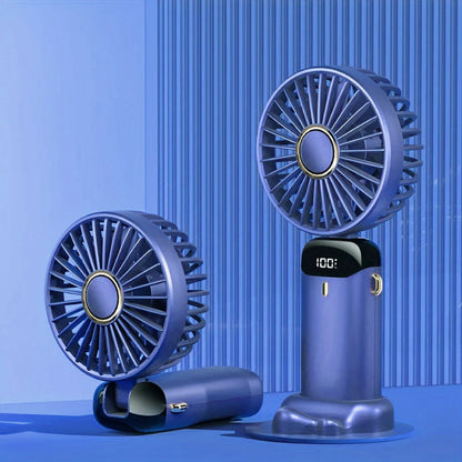 Mini Ventilateur Rechargeable Portable – Fraîcheur Partout