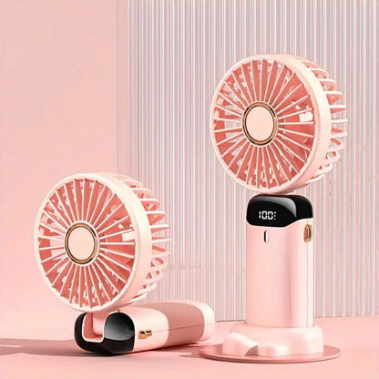 Mini Ventilateur Rechargeable Portable – Fraîcheur Partout