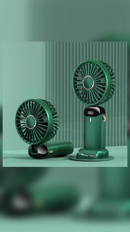 Mini Ventilateur Rechargeable Portable – Fraîcheur Partout